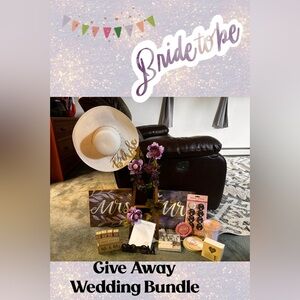 Handmade Mr and Mrs Wedding Display Set
